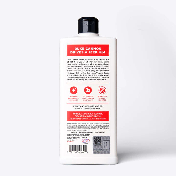 Jeep® Brand Body Wash